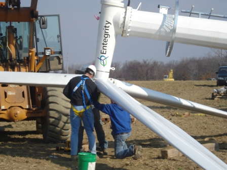 Eagle Creek Growers Continues Green Effort With Turbine