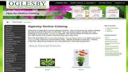 Oglesby Launches Online Store For Young Plants