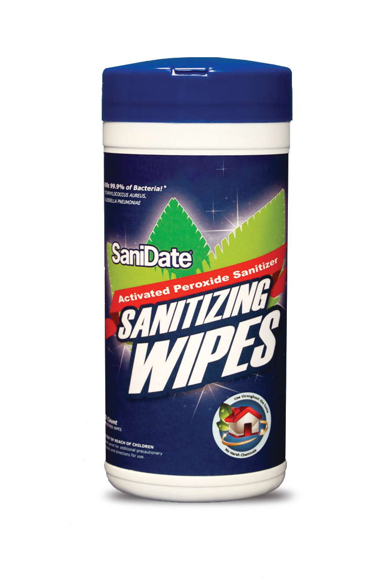 BioSafe Systems Introduces SaniDate Sanitizing Wipes