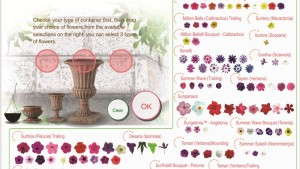 Suntory Flowers’ Virtual Combo Designer