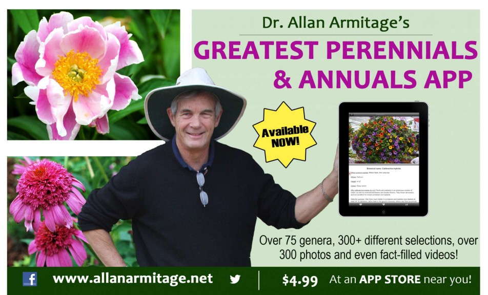 Allan Armitage's Greatest Annuals And Perennials App
