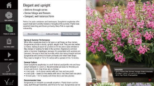 Suntory Flowers Releases Its New Grower’s Guide App