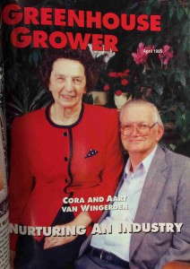 Cora and Aart Van Wingerden - April 1995