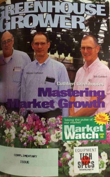 Cuthbert Greenhouses - July 1997