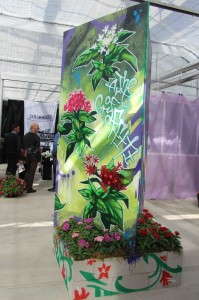 Graffiti Artist's Work On Display At Benary