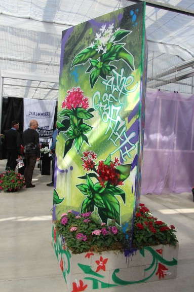 Graffiti Artist's Work On Display At Benary