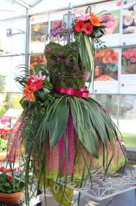 Fashion mixed with florals