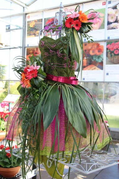 Fashion mixed with florals