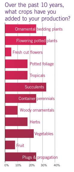 Top 100 Growers - Crops Added To Production