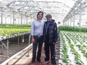 Co-founder Viraj Puri (left) with Director Spike Lee