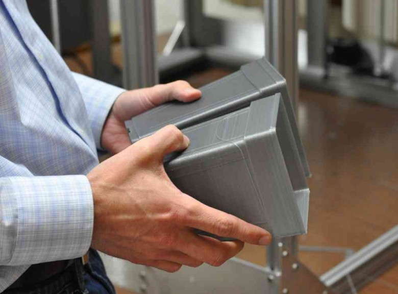 Two similar prototypes are compared during the design process.