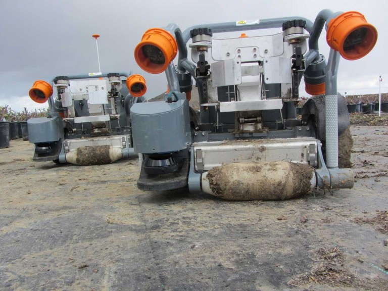 HV-100 Plant Moving Robots (Harvest Automation)