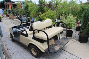 Use Golf Carts To Drive Visitors Around The Property