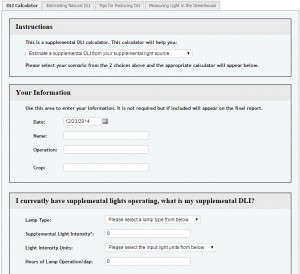 15. DLI Calculator