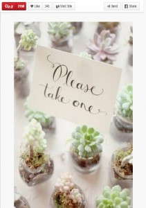 Idea 11: Bridal Favors