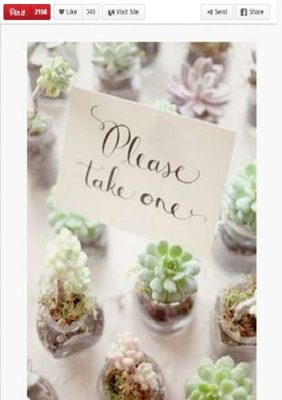 Idea 11: Bridal Favors