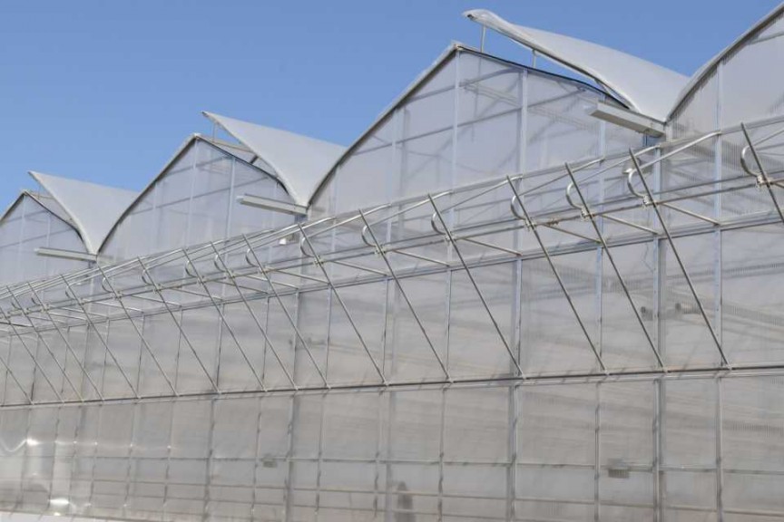 Half Open Roof Greenhouse (GGS)