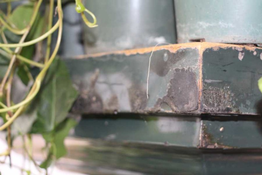 Lingering damage from the blast