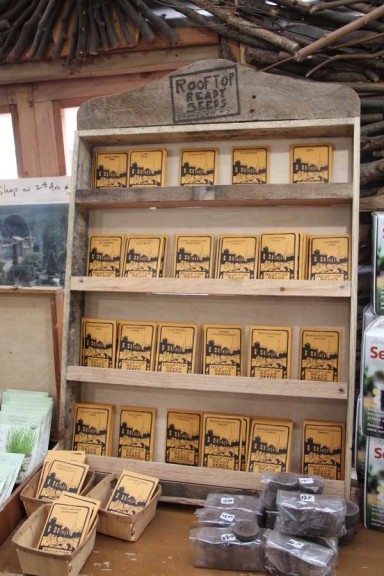 Roof top gardens are a big part of urban life.