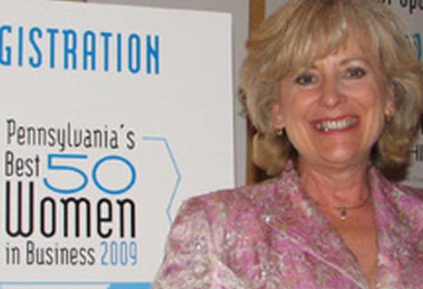 McCoy Received Pennsylvania's Best 50 Women In Business Award In 2009