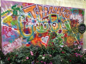 Benary's graffiti wall a year later