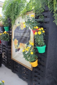 Pallet display given a polish at PP&L