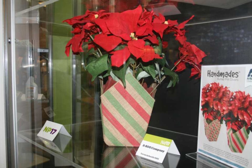 A-Roo Company Burlap Pot Covers