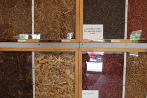 Mulch Display At Oconomowoc Landscape Supply, Oconomowoc, Wis.