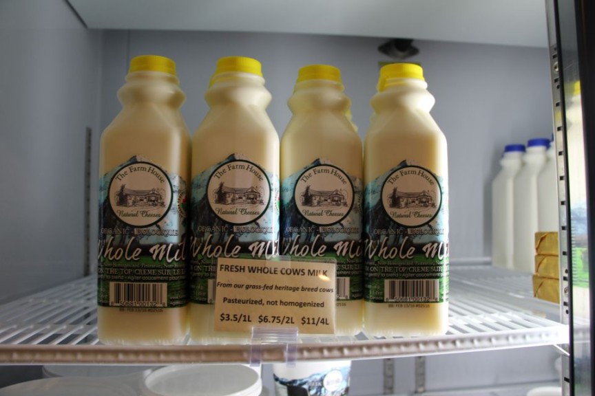 The Farm House's whole milk