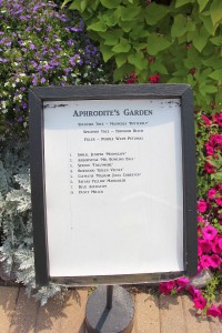 1. Aphrodite's Garden, Plant List