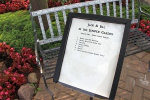 5. Jack & Jill In The Juniper Garden, Plant List