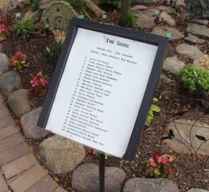 8. The Shire, Plant List