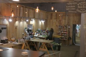 AFTER: The florist work area is visible to shoppers 