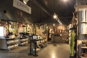 AFTER: The new checkout area