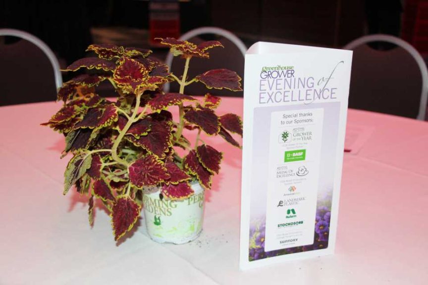 Setting Up For Evening Of Excellence