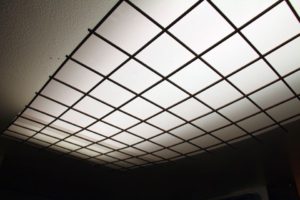 A florescent light is disguised at Garden Fever