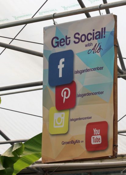 Get social with Al's Garden Center
