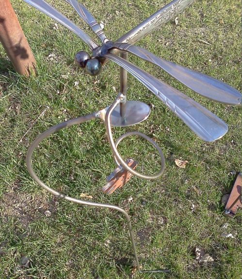 Drunken Dragonfly From Paul's Metal Petals