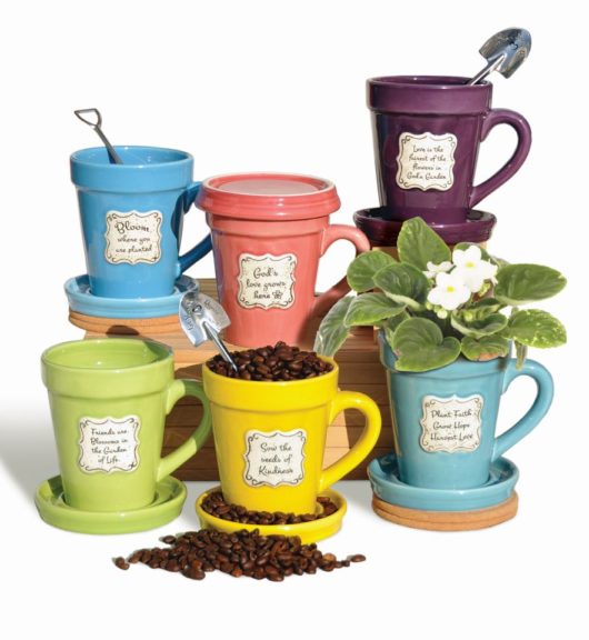Flower Pot Mugs From Divinity Boutique