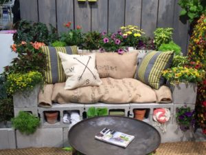 Proven Winner's Concrete Block Bench
