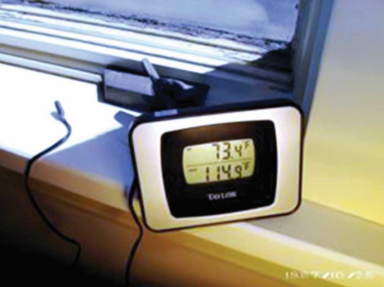 Limit False Alarms By Locating The Temperature Sensor Properly