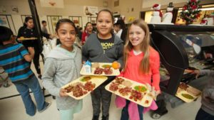 Sakata’s Participation in Tour de Fresh Race Results in New Elementary School Salad Bar