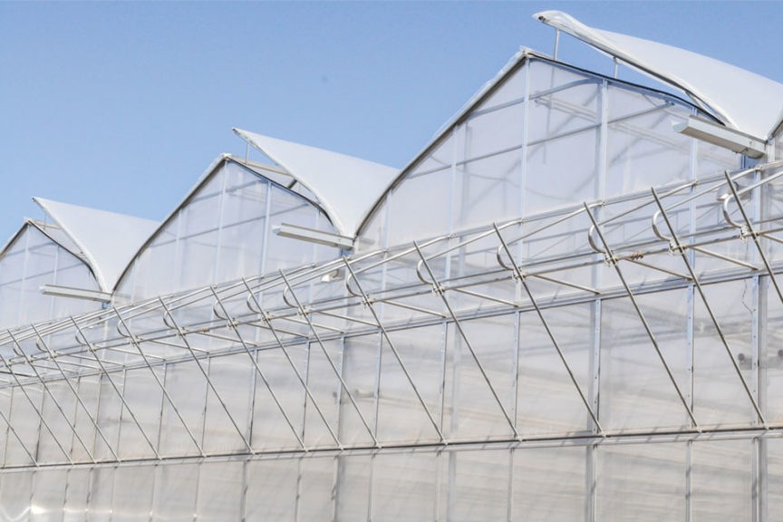 Half Open-Roof Greenhouse (GGS)