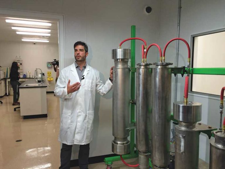 Cannabis Extraction at Knox Nursery