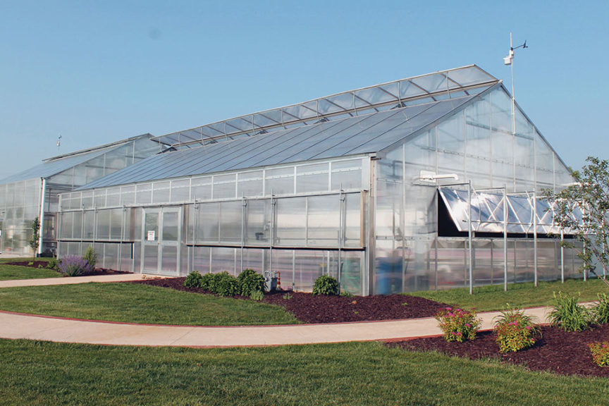 Drip Edge Flashing Included with Every Growing Dome® Greenhouse Kit