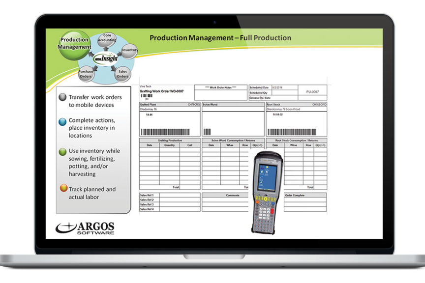 Abecas Insight Greenhouse and Nursery Management (Argos Software)