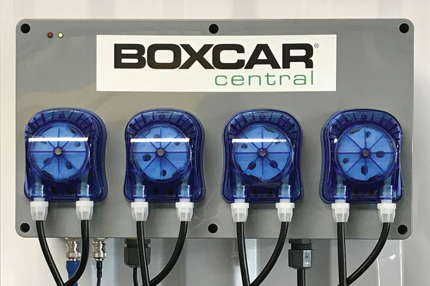 Web Enabled Auto-Dosing System (Boxcar Central)