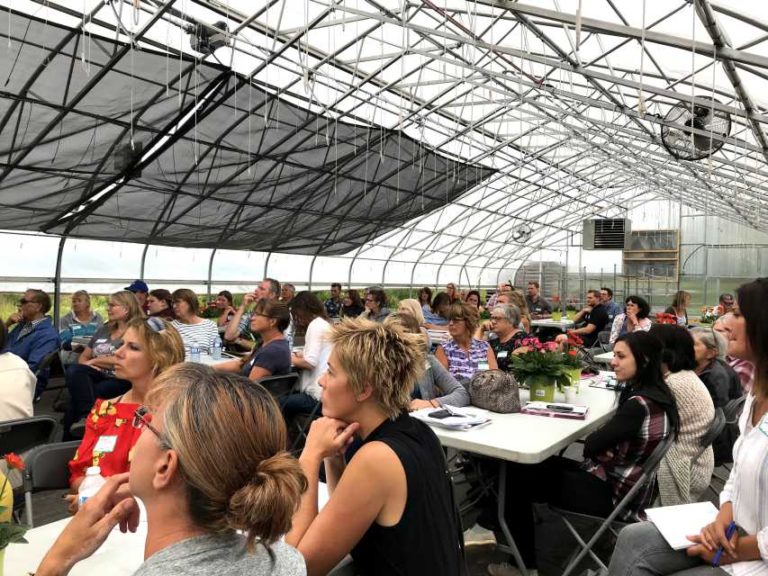 New Blooms Class Attendees