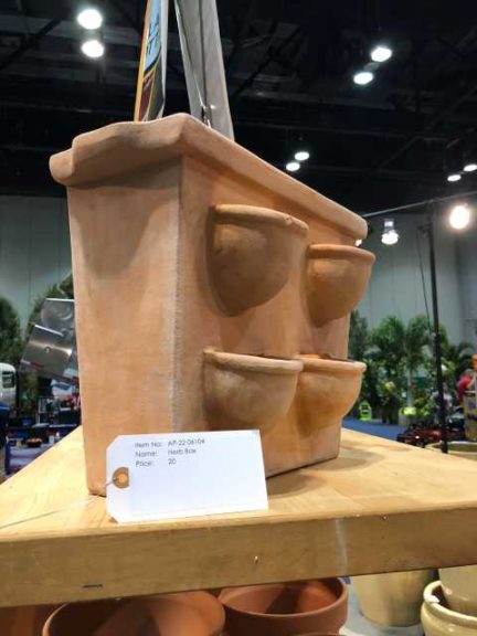 Terracotta Herb Box (Atlantic Pottery)