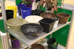 East Jordan Plastics Duo Wave Square Planter